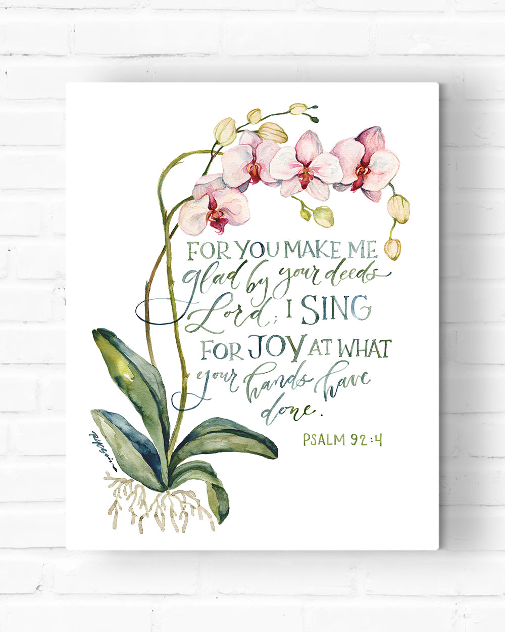 Sing For Joy Canvas