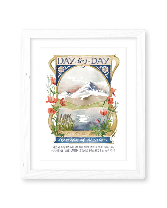 Psalm 113:3 | Day By Day Print