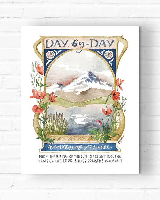 Day By Day Canvas
