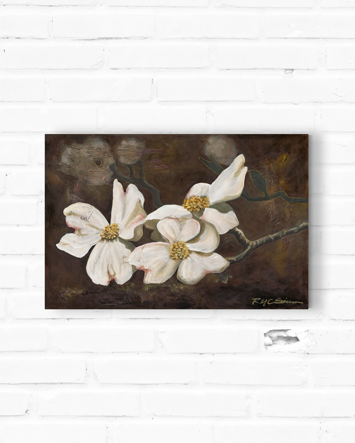 Dogwoods {Remembering The Cross} Fine Art Canvas