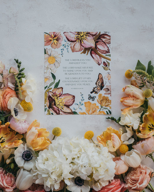 Numbers 6:24-26 | Benediction Print