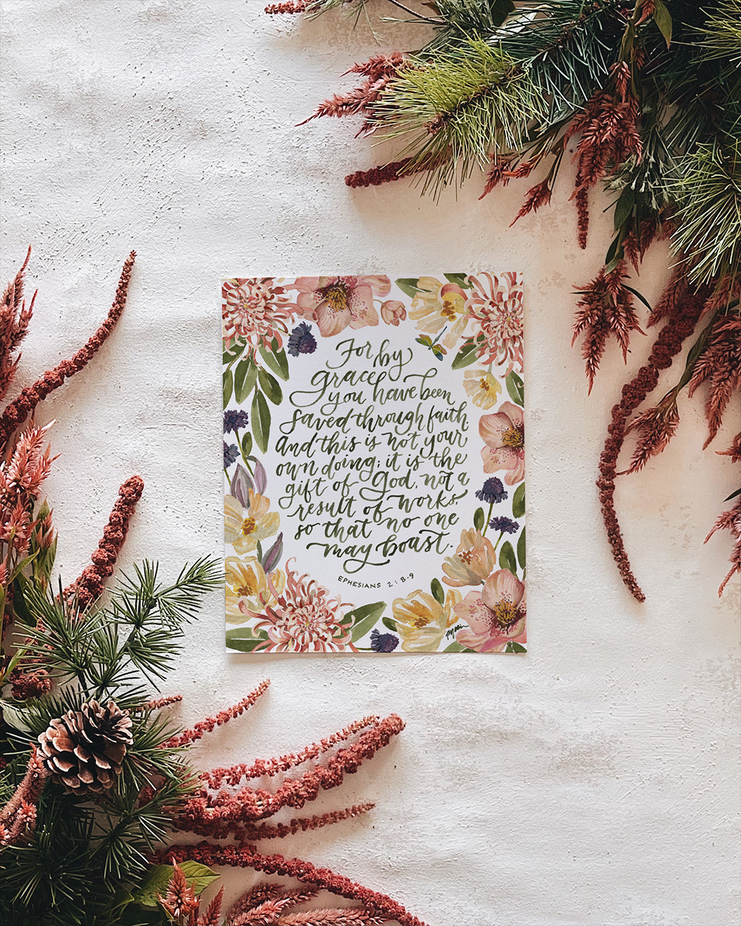 Ephesians 2:8-9 | By Grace You Have Been Saved Print