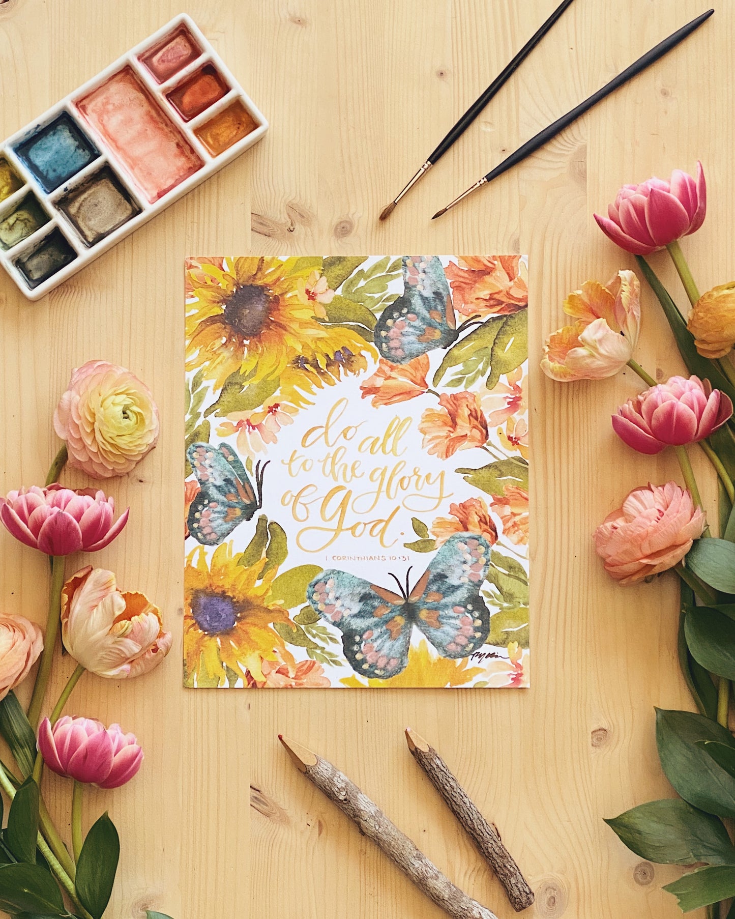 1 Corinthians 10:31 | Do All To the Glory of God Print