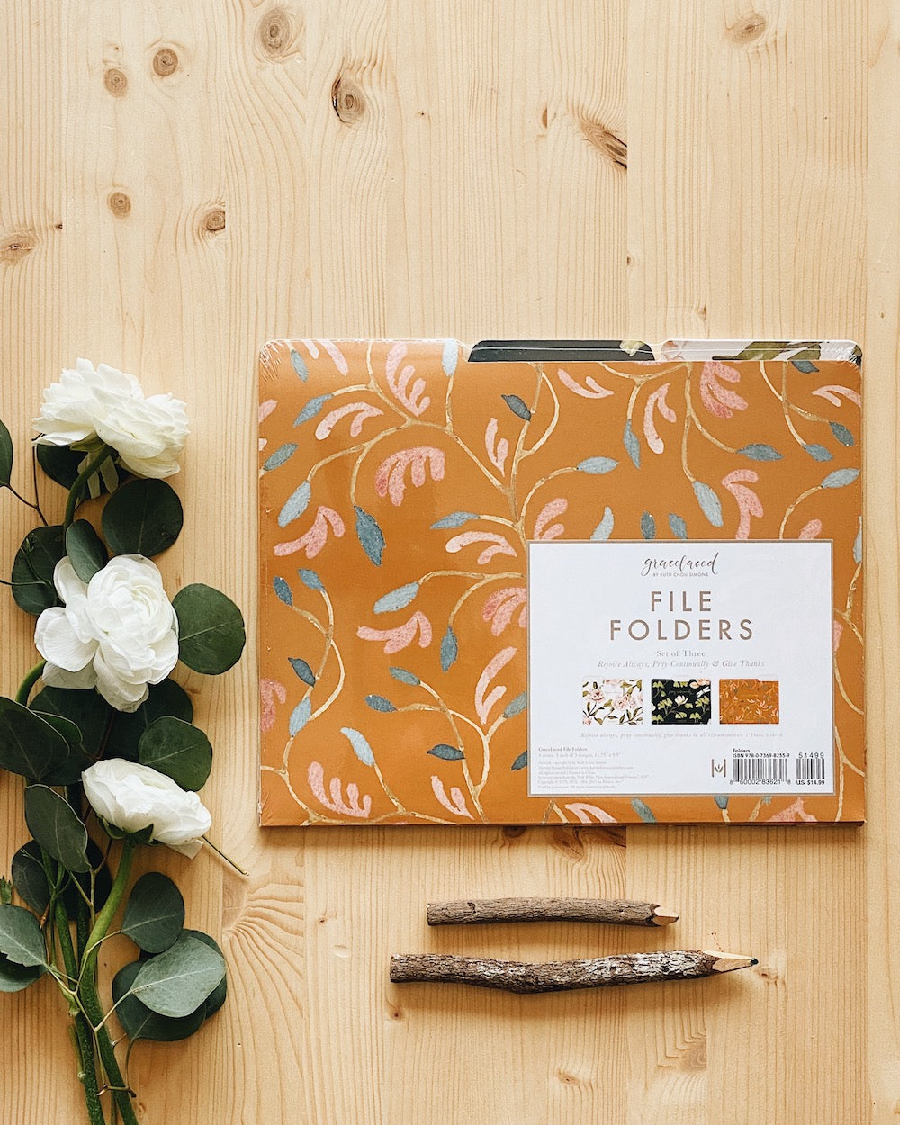 Rejoice, Pray, Give File Folder Set