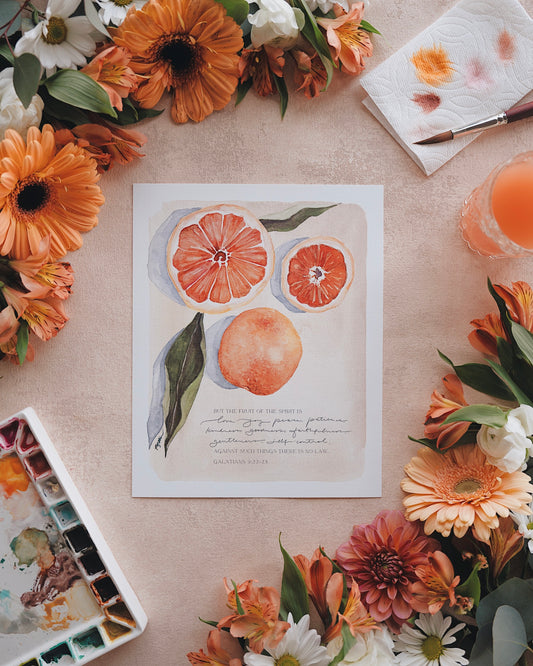 Galatians 5:22-23 | Fruit of the Spirit Print
