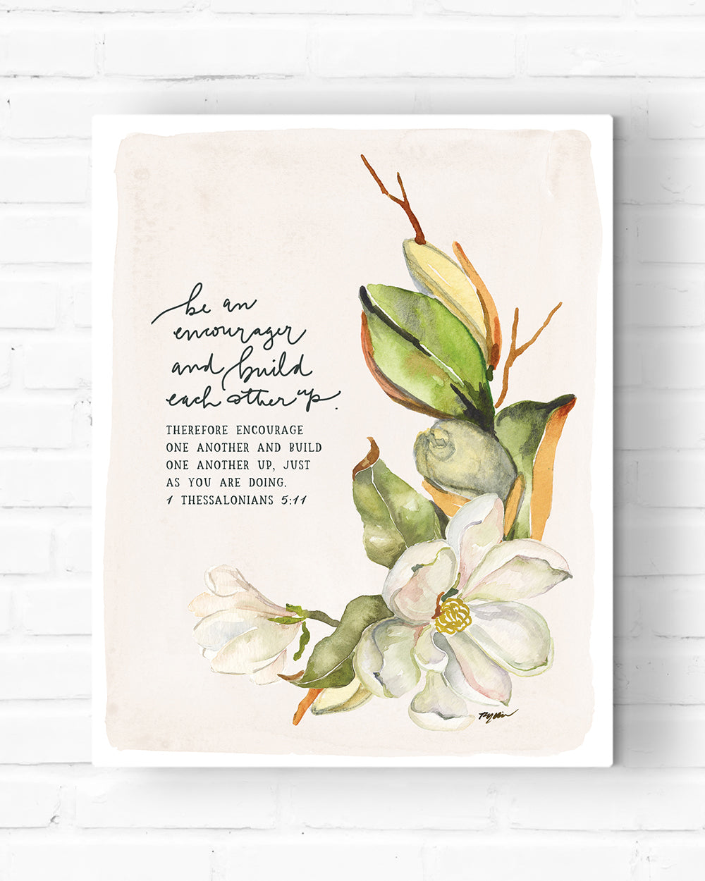 Foundation 5: Be An Encourager Canvas
