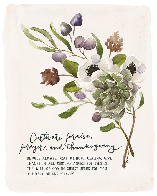 Foundation 8: Cultivate Praise Canvas