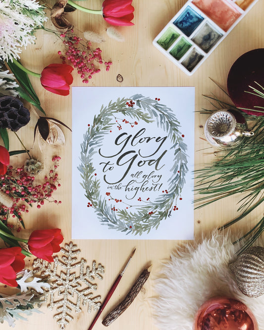 Glory to God Print