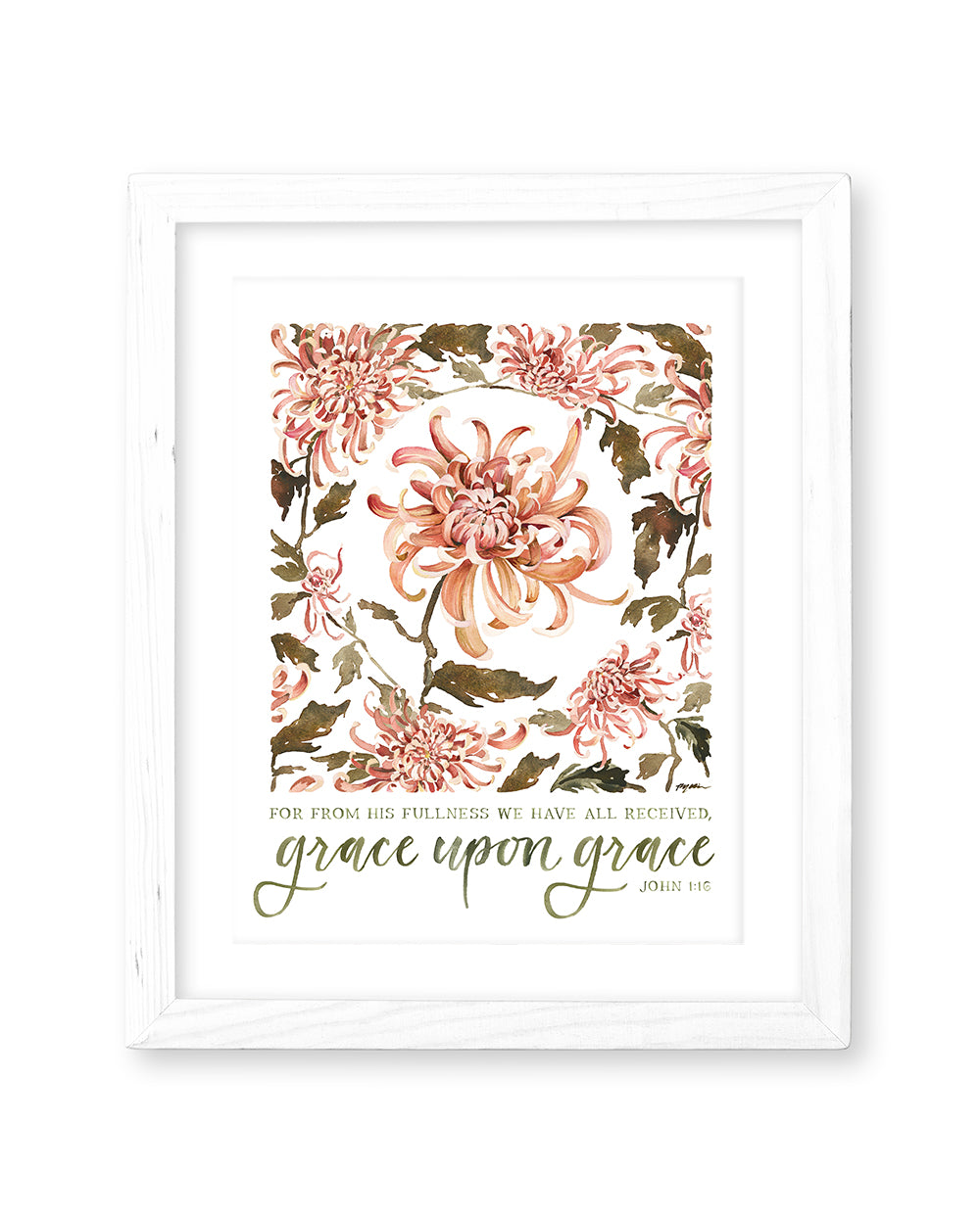John 1:16 | Grace Upon Grace Print