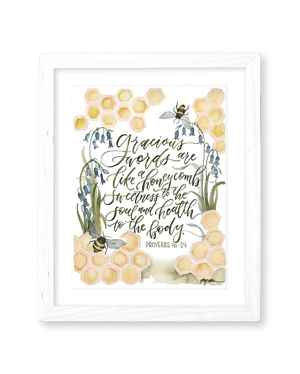 Proverbs 16:24 | Gracious Words Print