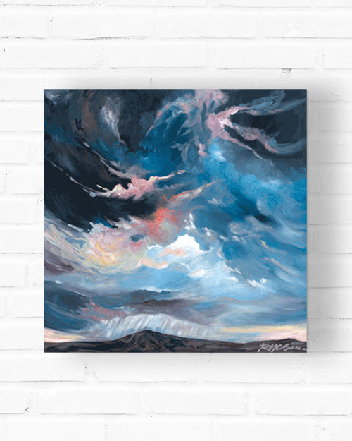 He Holds The Sky Fine Art Canvas