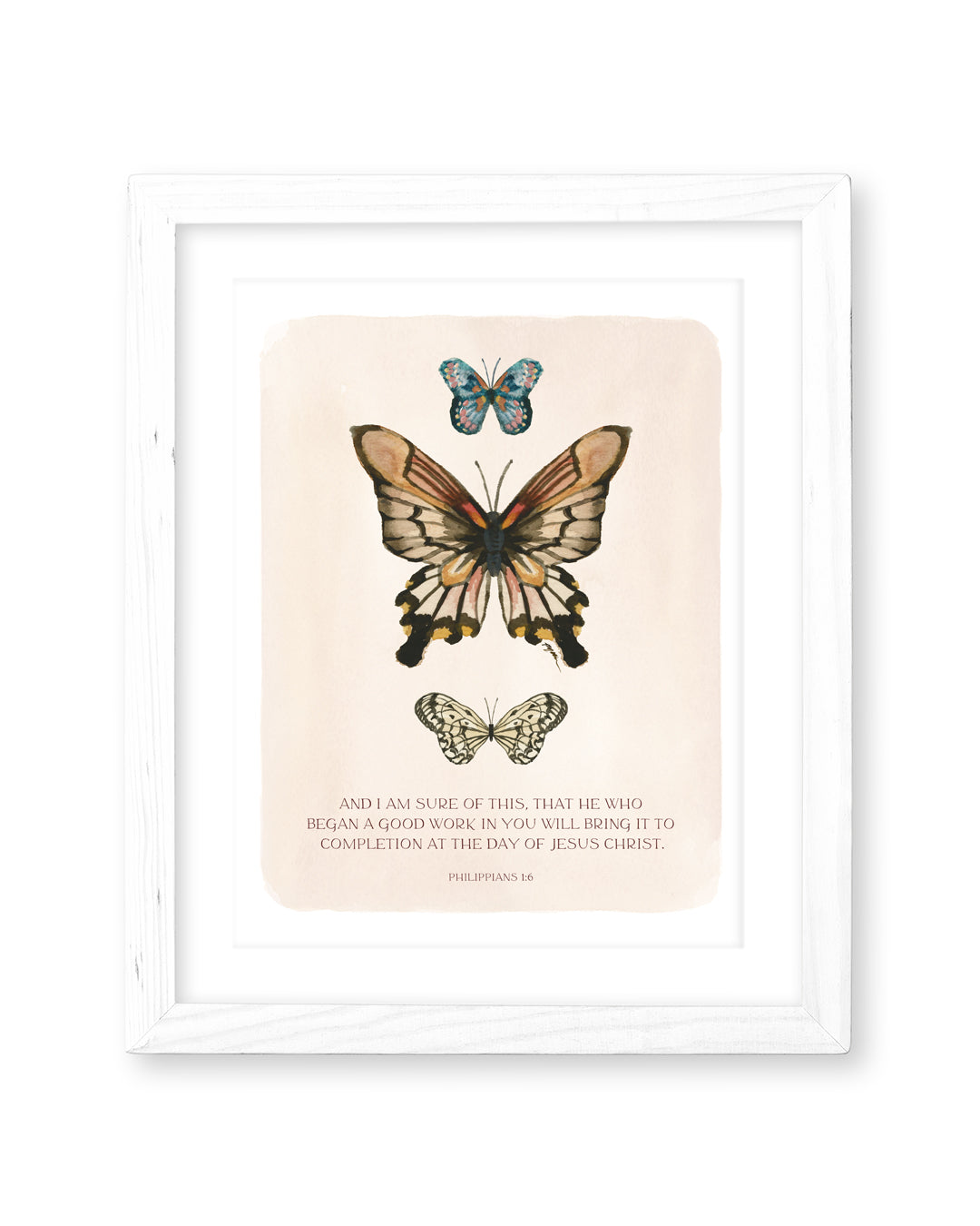 Philippians 1:6 | He Who Began A Good Work Print