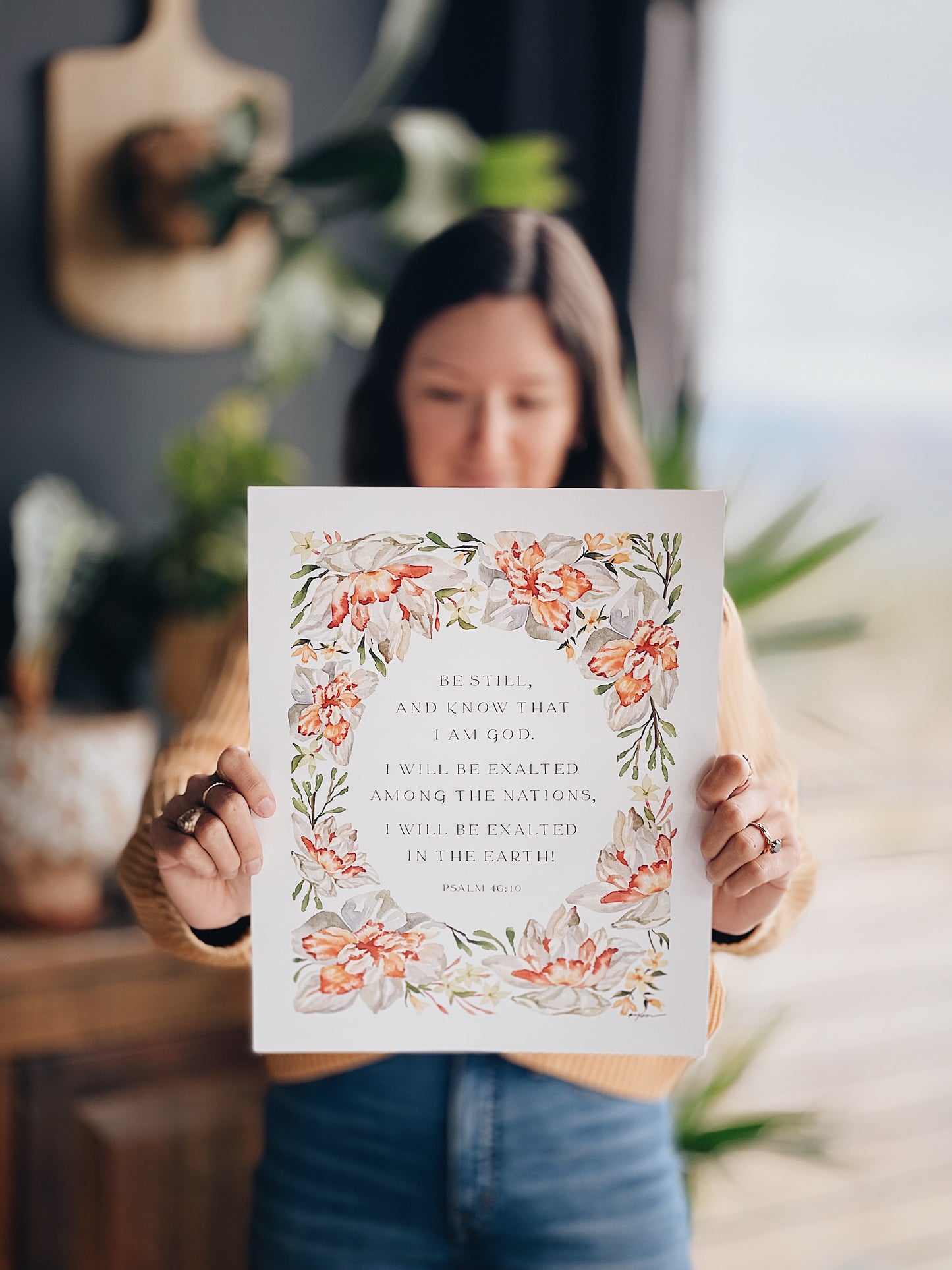 Psalm 46:10 | Be Still and Know Print