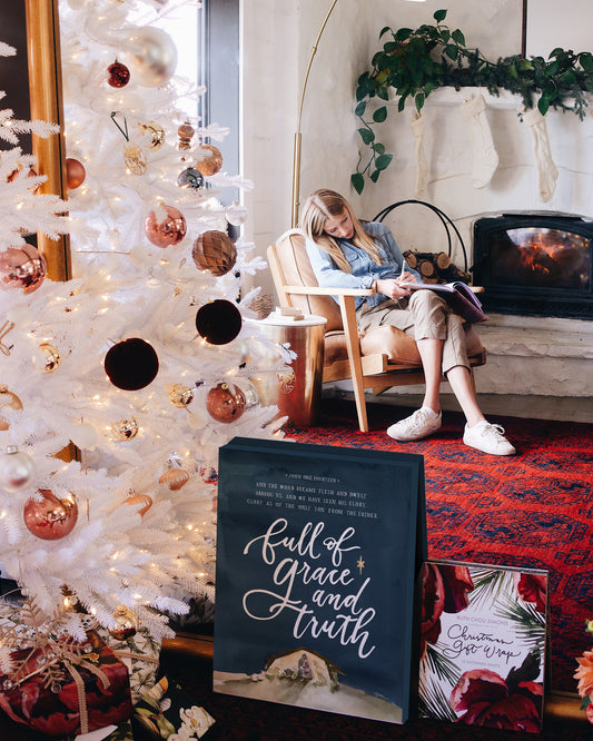 John 1:14 | Full of Grace and Truth Canvas