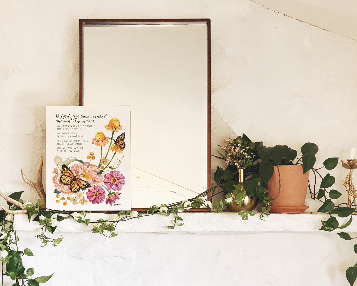 Psalm 139:1-3 | You Have Searched Me Print