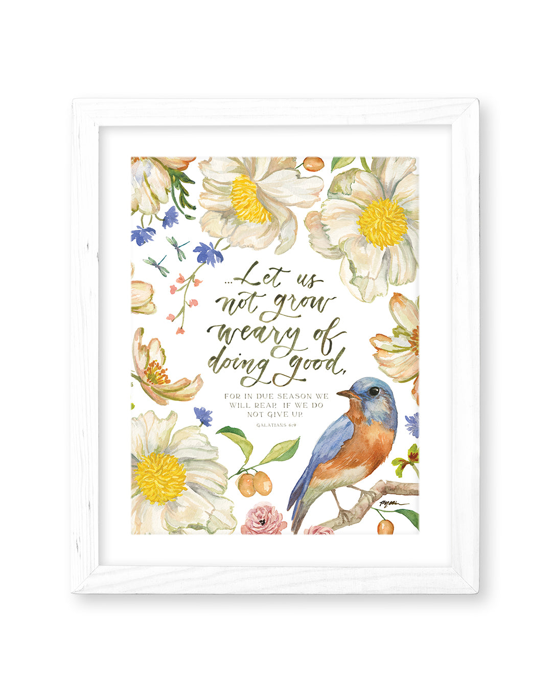 Let Us Not Grow Weary Print