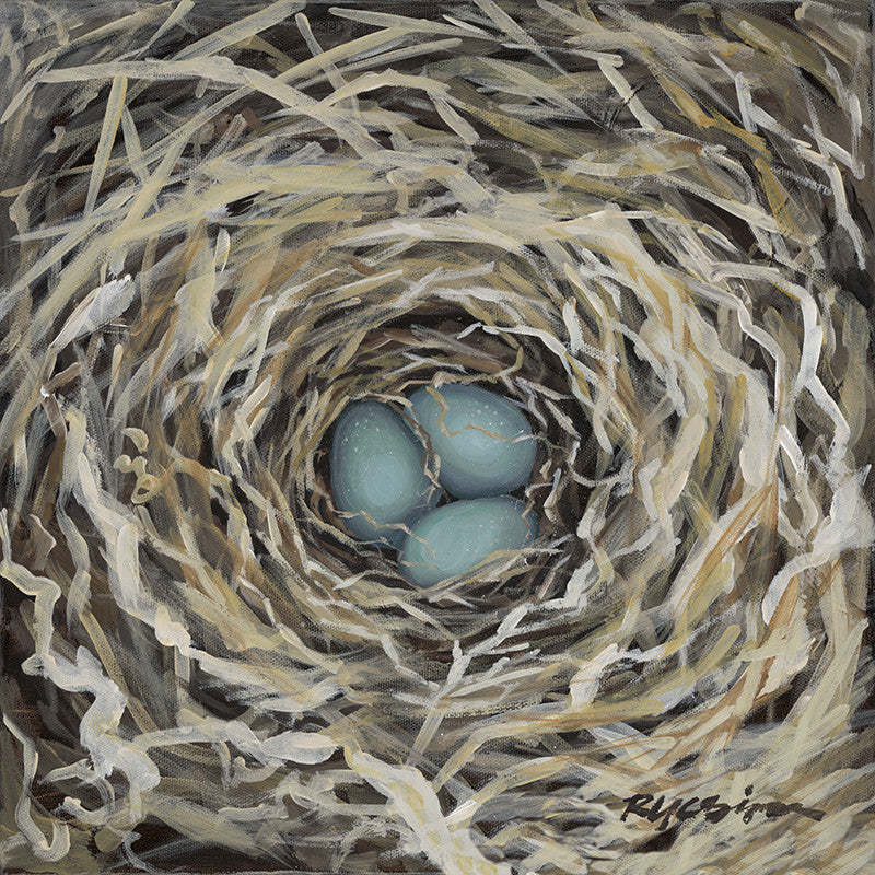 Robin's Nest Fine Art Canvas