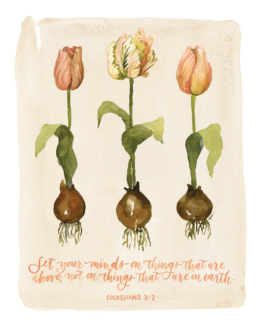 Set Your Mind on Things That Are Above Canvas