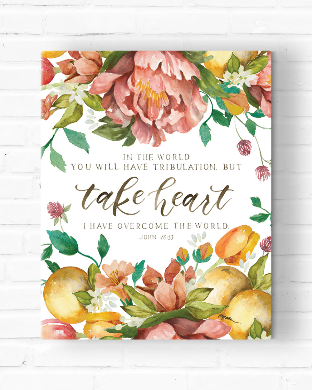 Take Heart Canvas