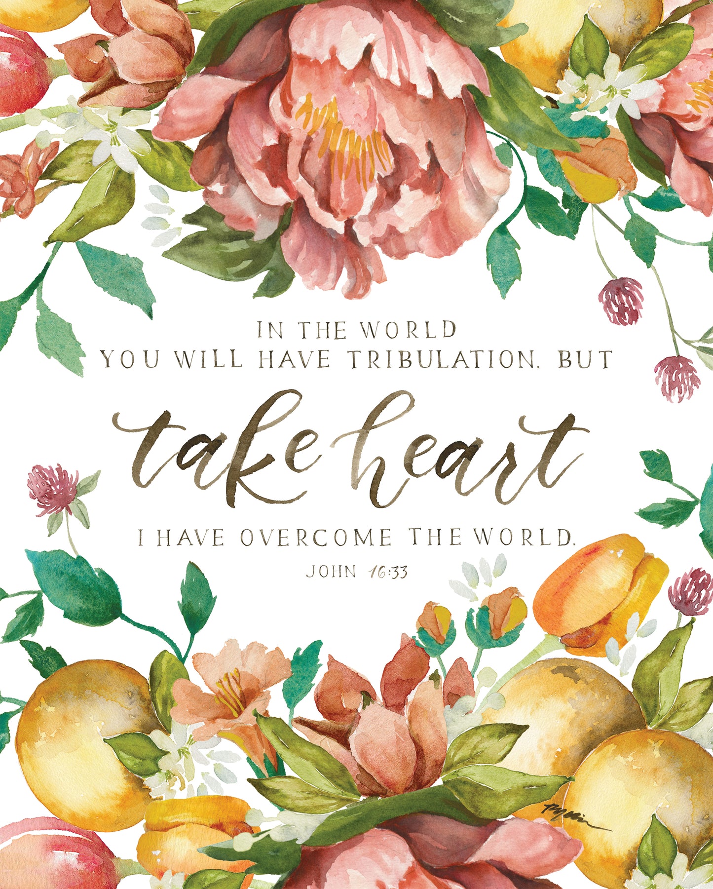 Take Heart Canvas