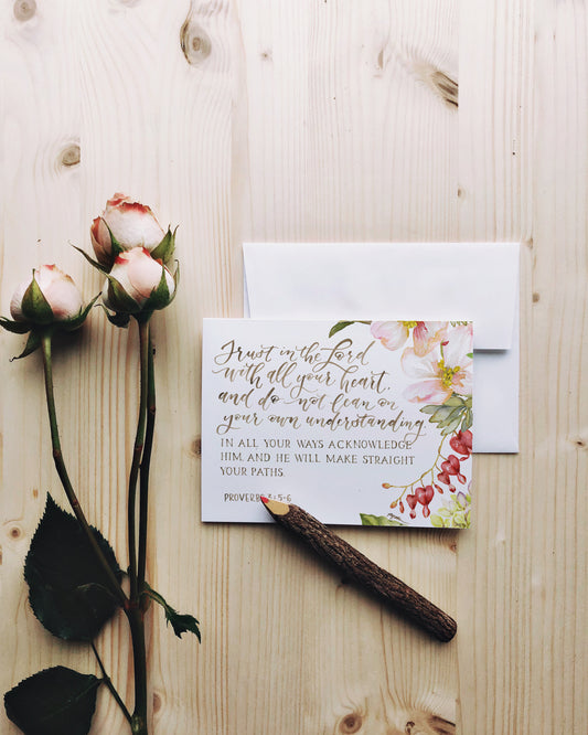 In All Your Ways Notecards