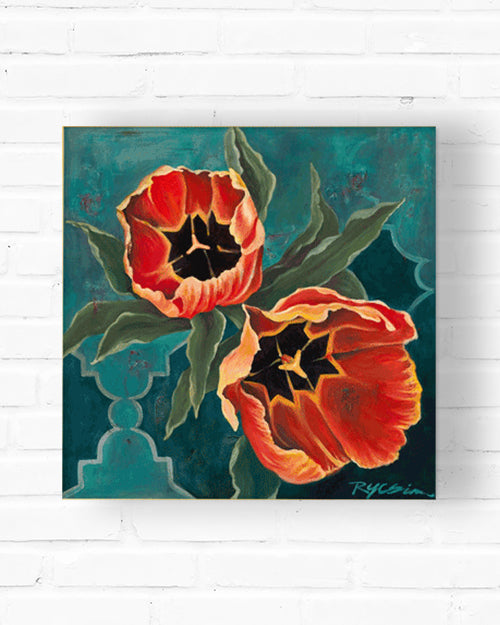 Tulips For Morocco Fine Art Canvas