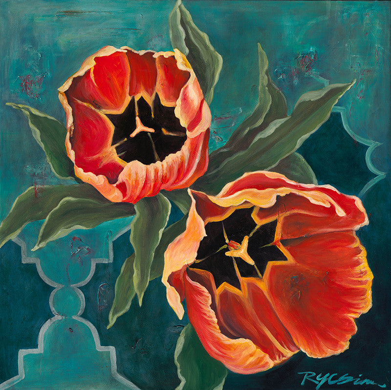 Tulips For Morocco Fine Art Canvas