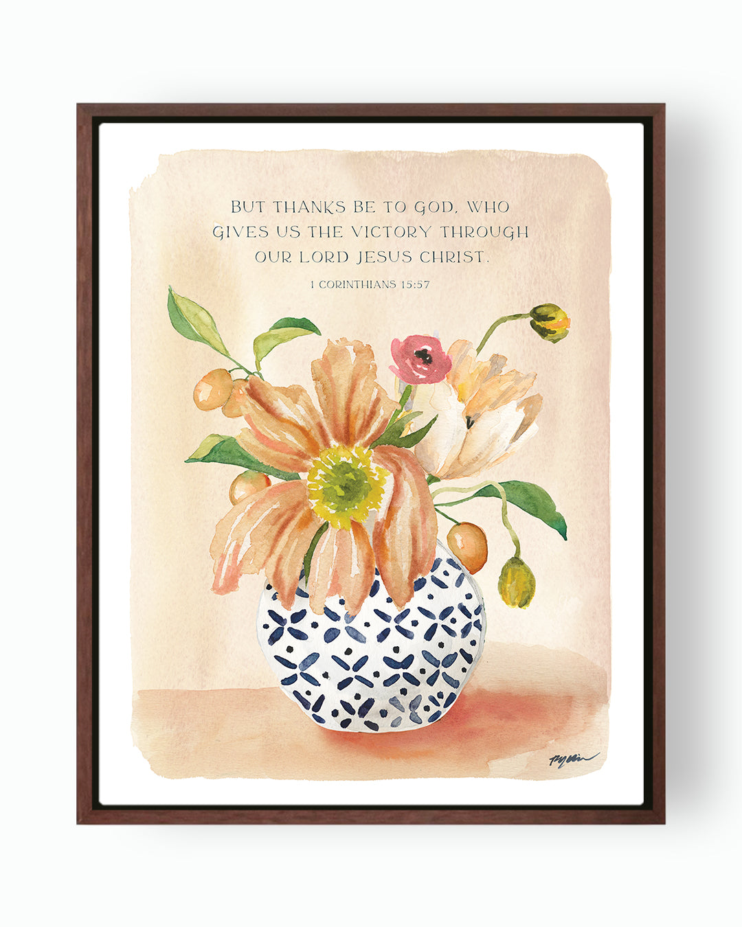 1 Corinthians 15:57 | The Victory Canvas