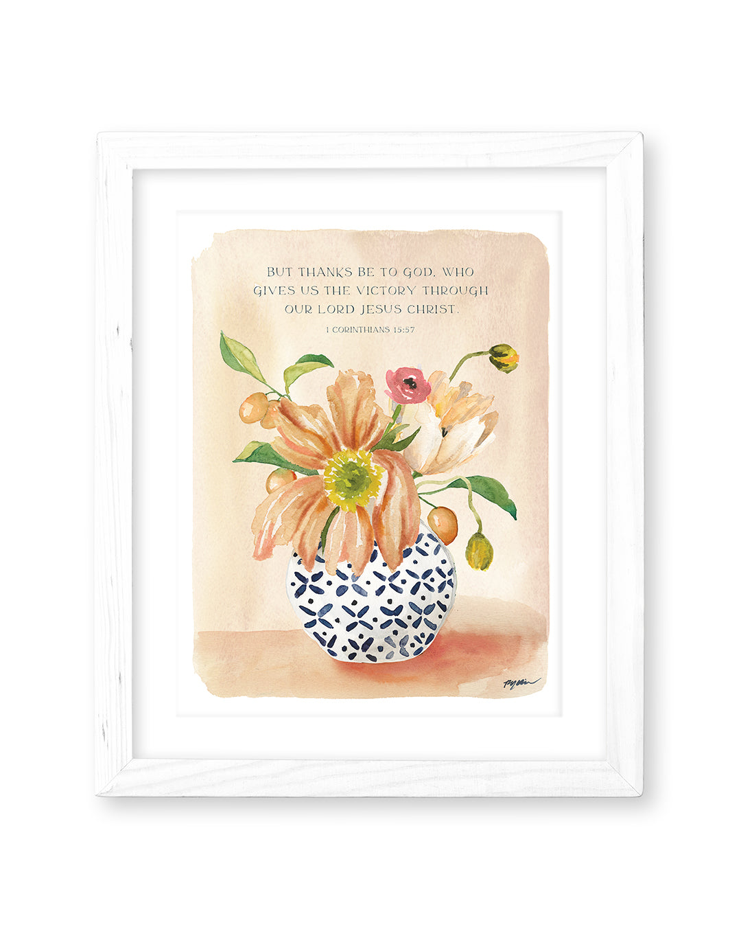 1 Corinthians 15:57 | The Victory Print