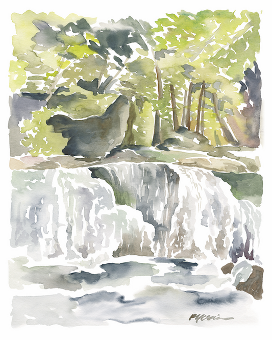 Waterfall Fine Art Canvas