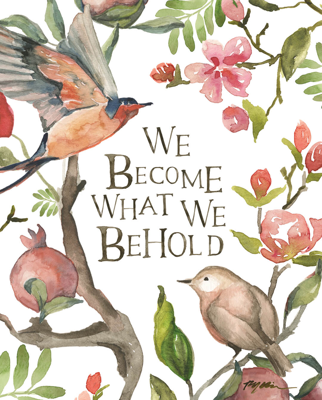 We Become What We Behold Canvas