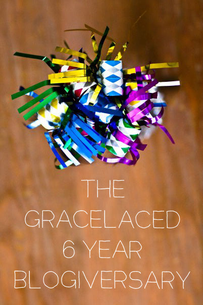 6 Year Blogiversary at GraceLaced + Mega Giveaway!