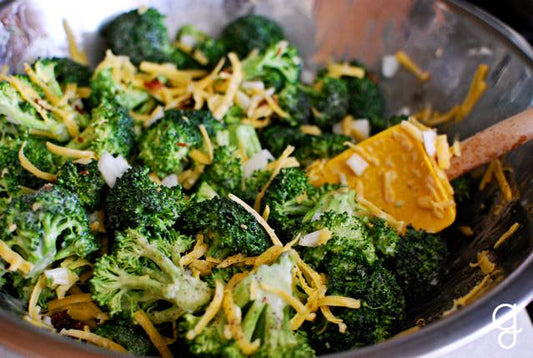 Cheesy Bacon Broccoli Salad