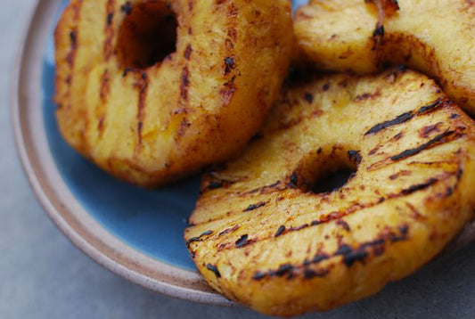 Spiced Rum Grilled Pineapple