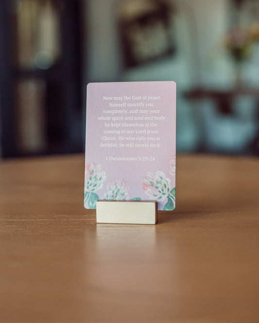 Brass Card Stand
