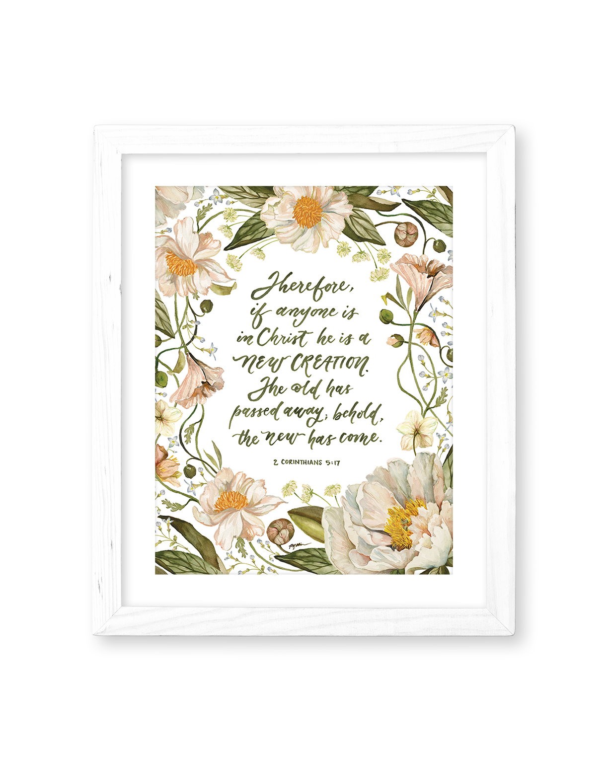 2 Corinthians 5:17 | New Creation Print