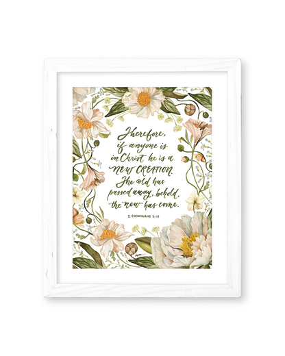 2 Corinthians 5:17 | New Creation Print