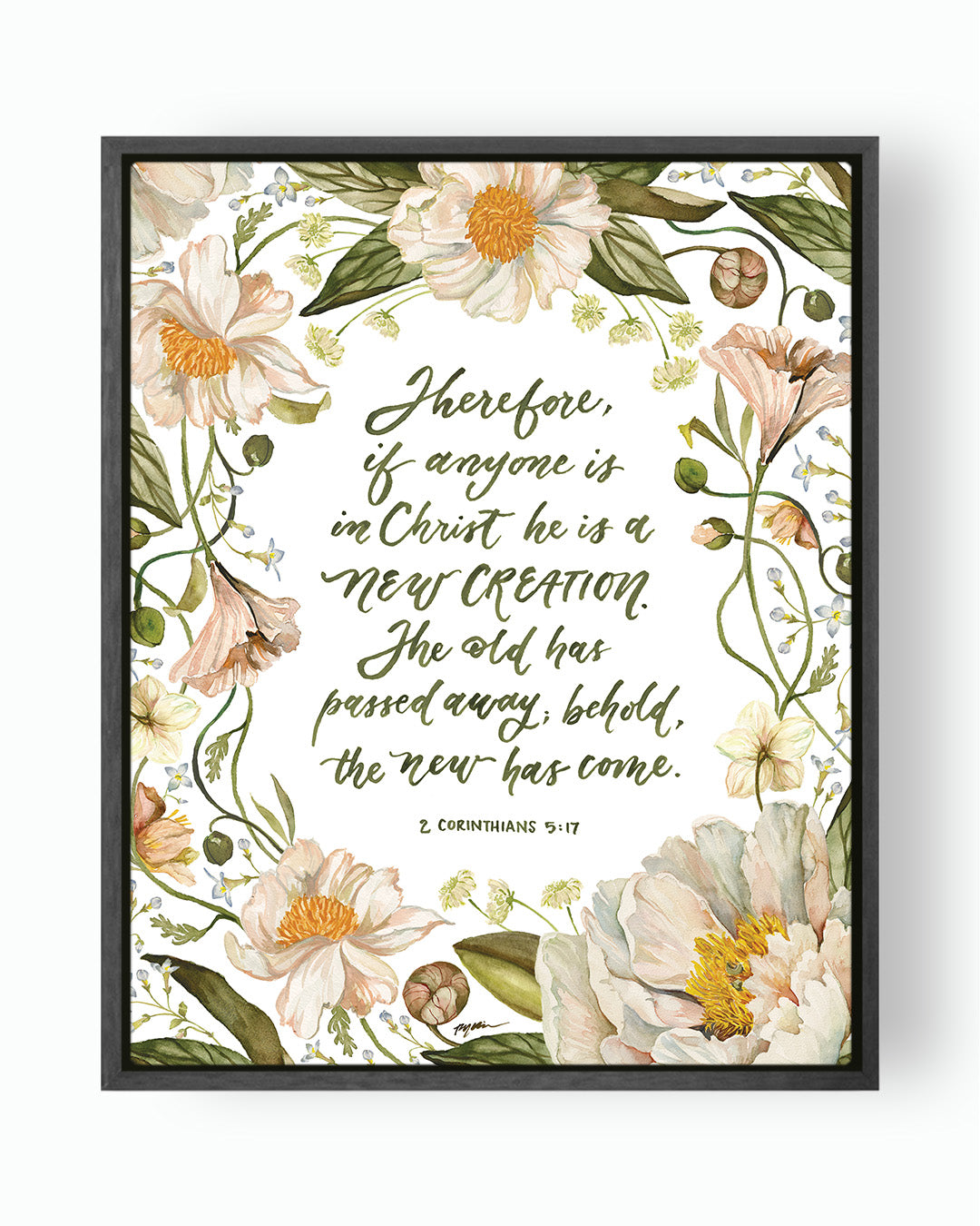 2 Corinthians 5:17 | New Creation Canvas