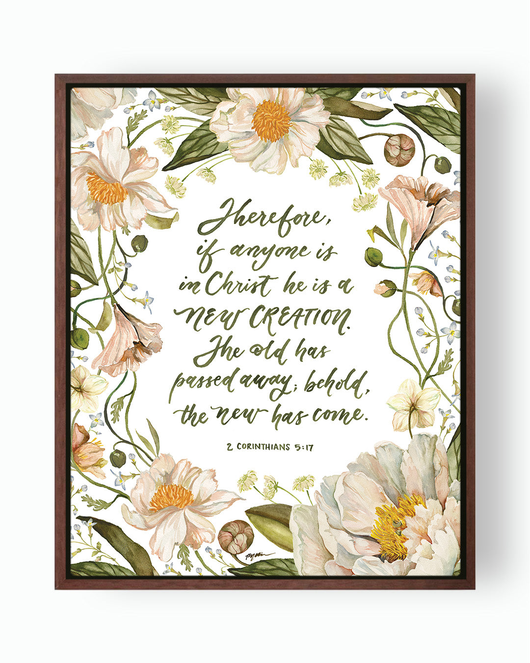 2 Corinthians 5:17 | New Creation Canvas