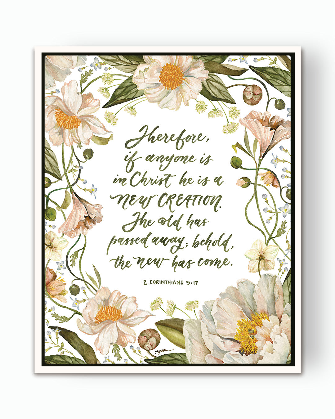 2 Corinthians 5:17 | New Creation Canvas