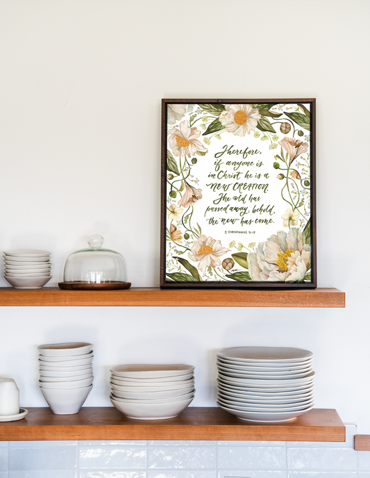 2 Corinthians 5:17 | New Creation Canvas