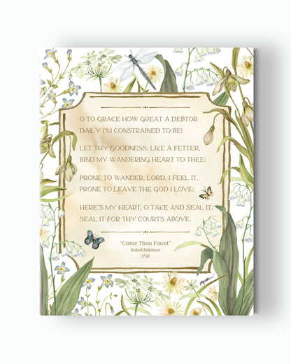 Bind My Wandering Heart To Thee Canvas