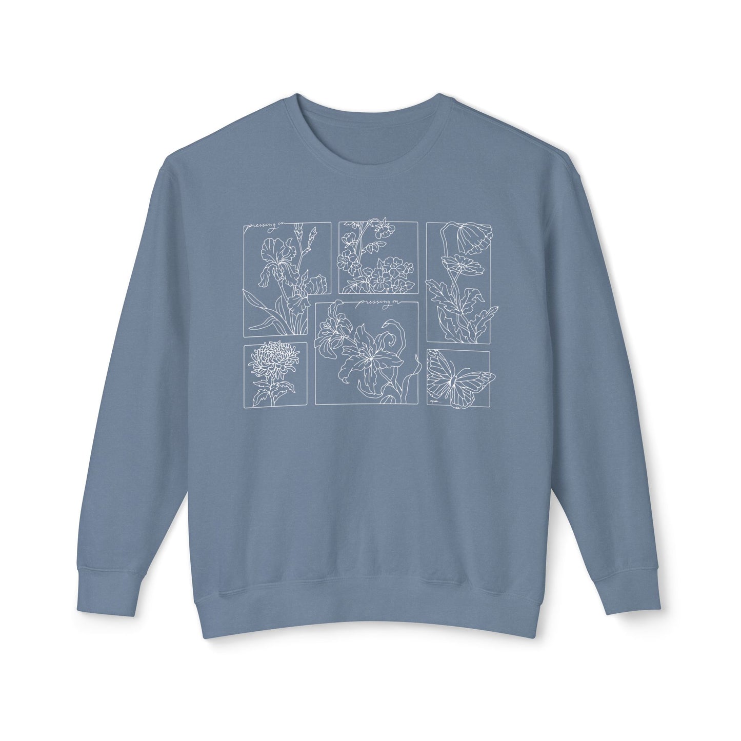 Pressing In Lightweight Crewneck Sweatshirt
