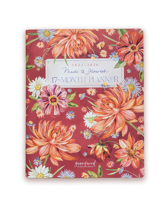 2025-2026 17-Month Planner