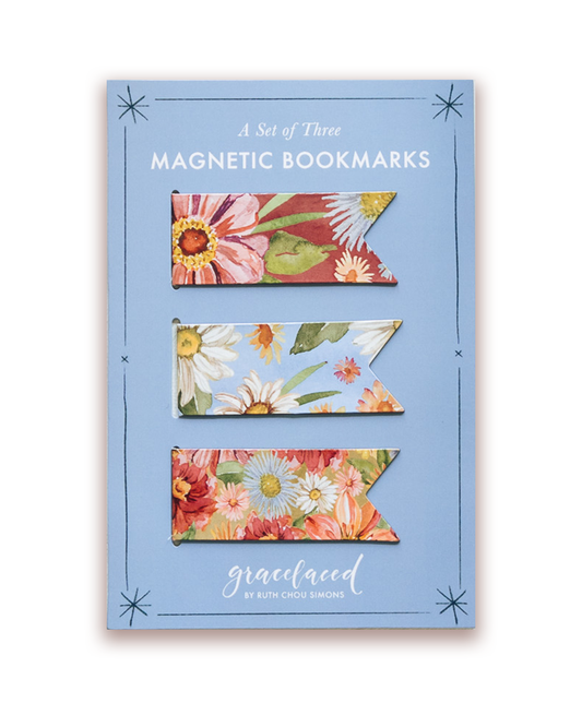 Daisy Magnetic Bookmark Set