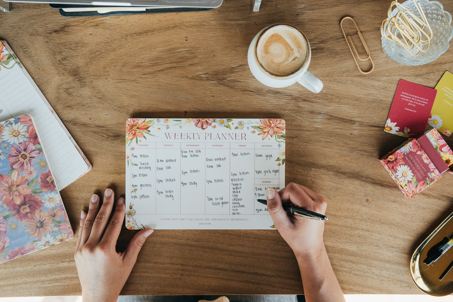 Magnetic Weekly Planner