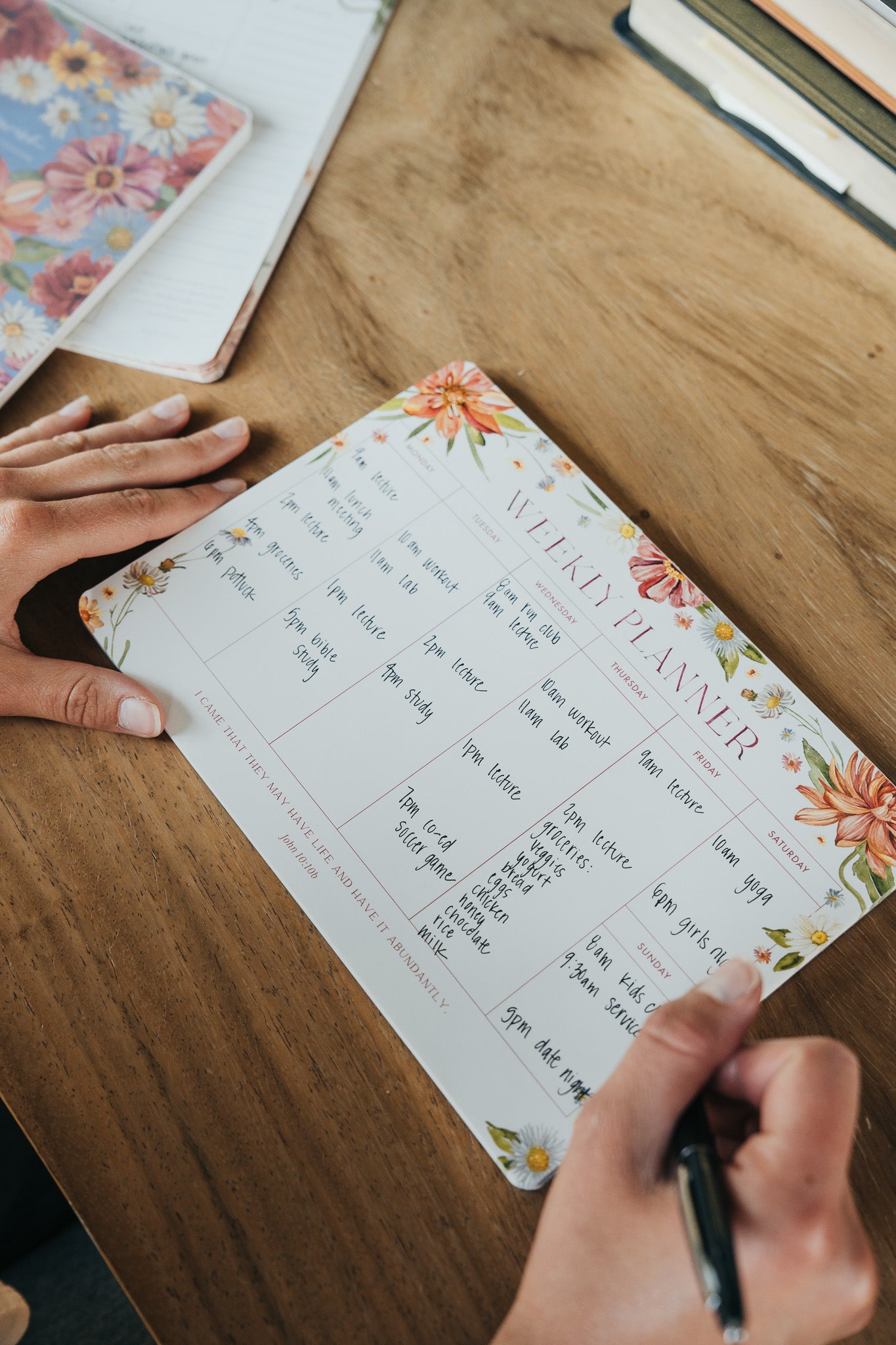 Magnetic Weekly Planner