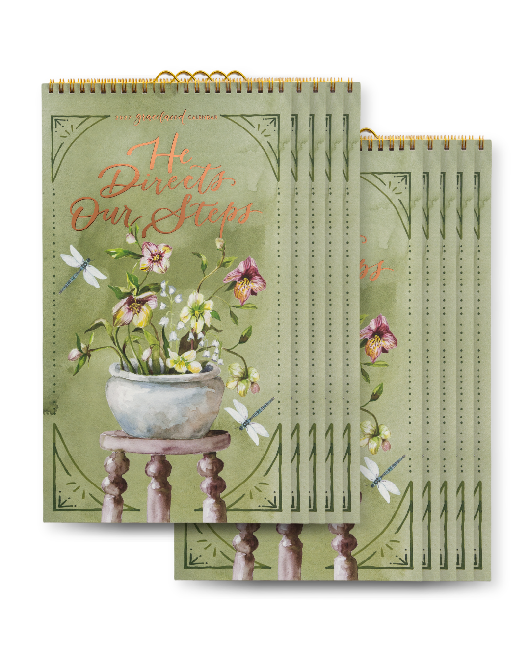 He Directs Our Steps 2027 Calendar (10-Pack)