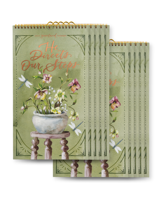 He Directs Our Steps 2027 Calendar (10-Pack)