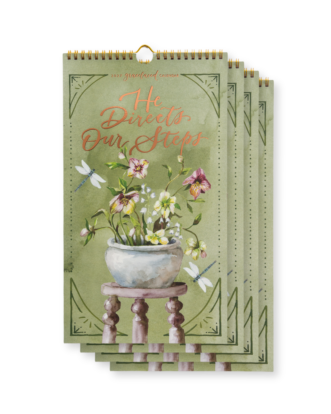 He Directs Our Steps 2027 Calendar (4-Pack)